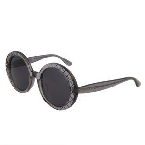 Bottega Veneta Women's Grey Round Sunglasses!